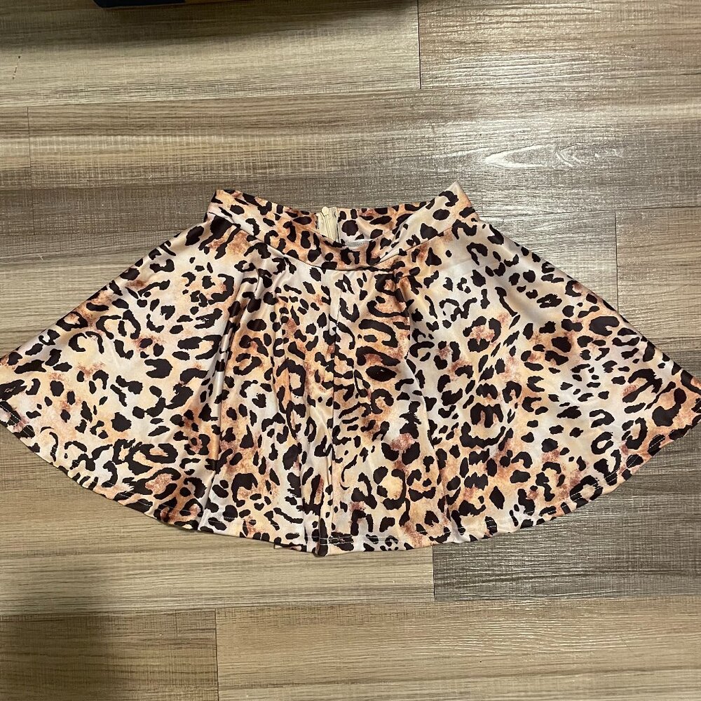 Animal Print Skirt